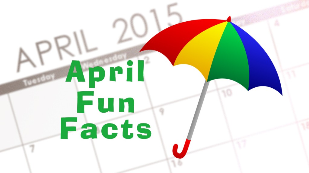 Kicking Back with Jersey Joe] April Fun Facts Been & Going