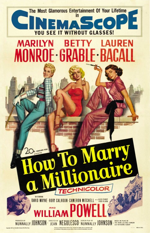 Poster - How to Marry a Millionaire_01